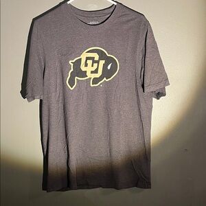 CU BOULDER Gray Tee